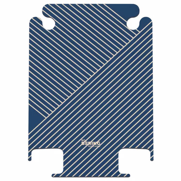 CaseSwap™ - Moderne Linienkunst blau — 1