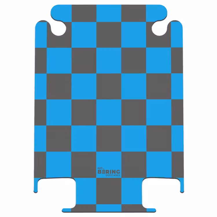 CaseSwap™ - Quadrate - Schwarz/Blau — 1