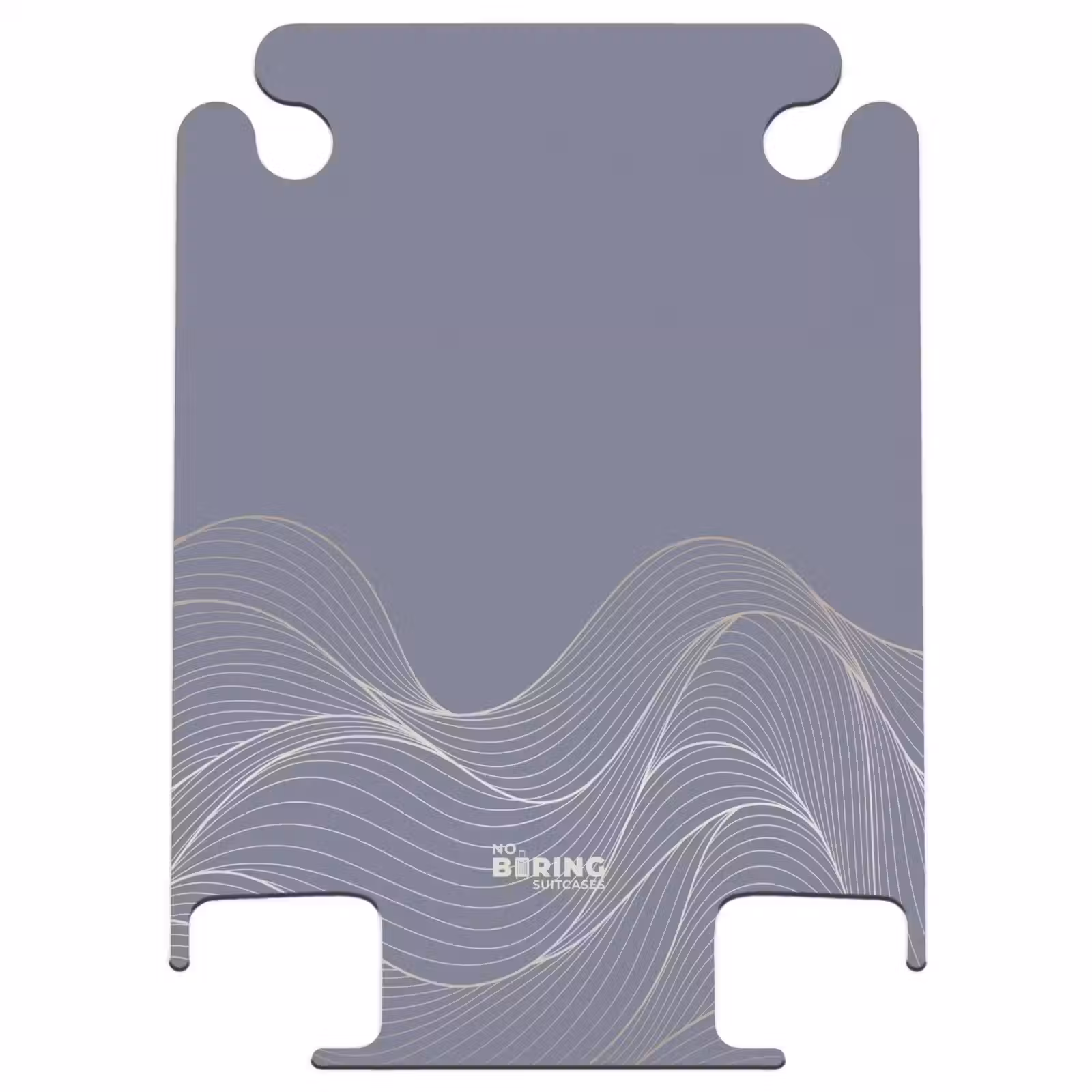 CaseSwap - Minimal - Graublau mit Wellen — 1
