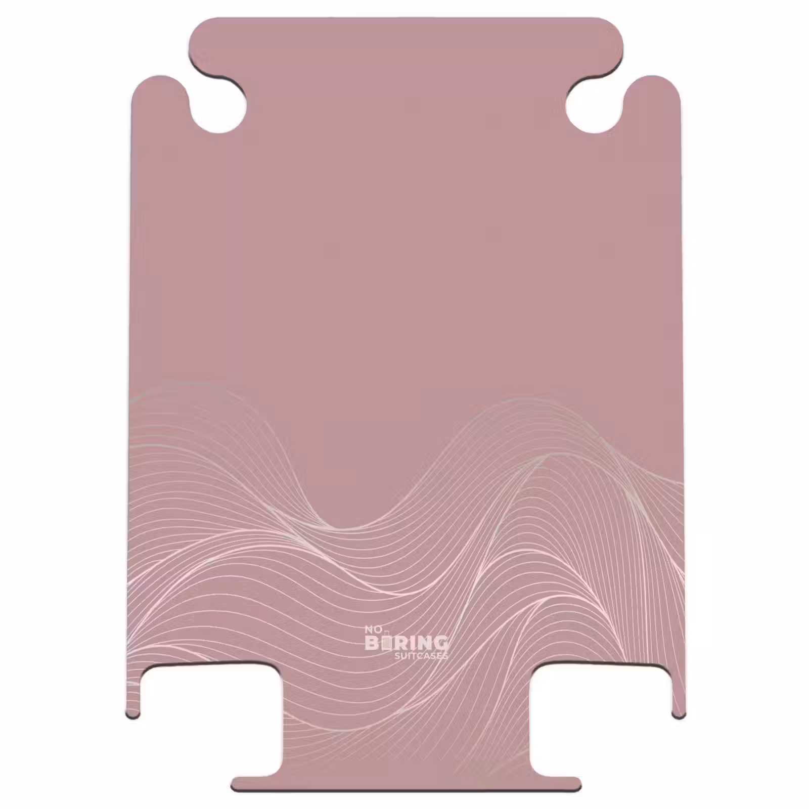CaseSwap™ - Minimal - Weiches Altrosa mit Wellen — 1