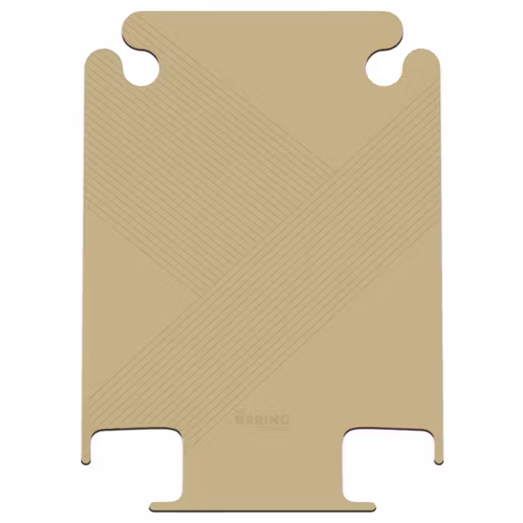 CaseSwap™ - Minimal - Linienkreuzung auf Sand Gold — 1