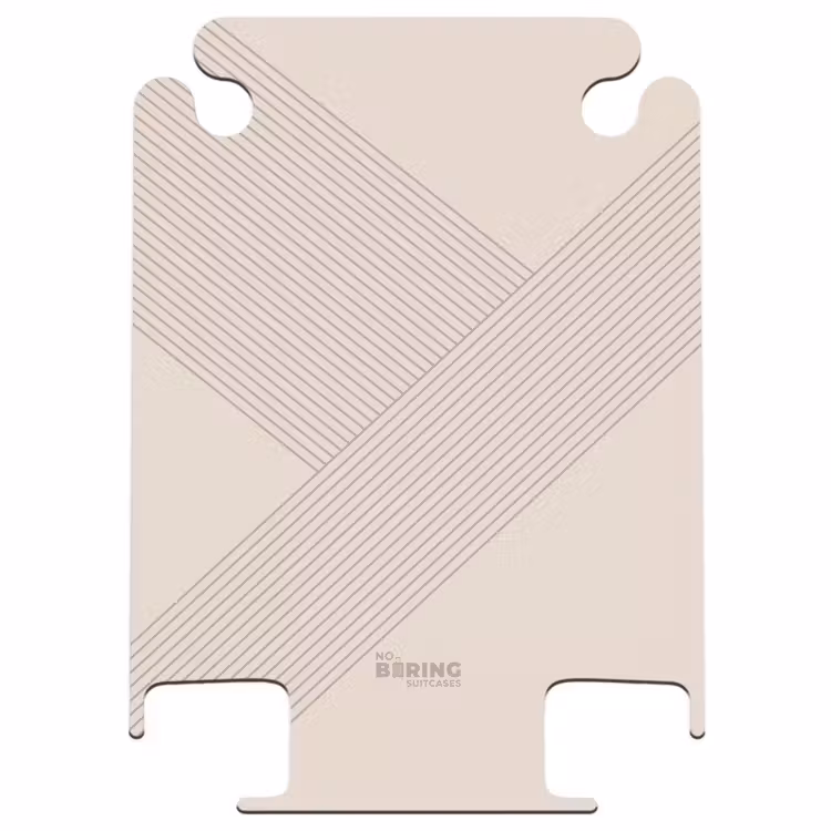 CaseSwap™ - Minimal - Sich überschneidende Linien auf hellem Sand — 1