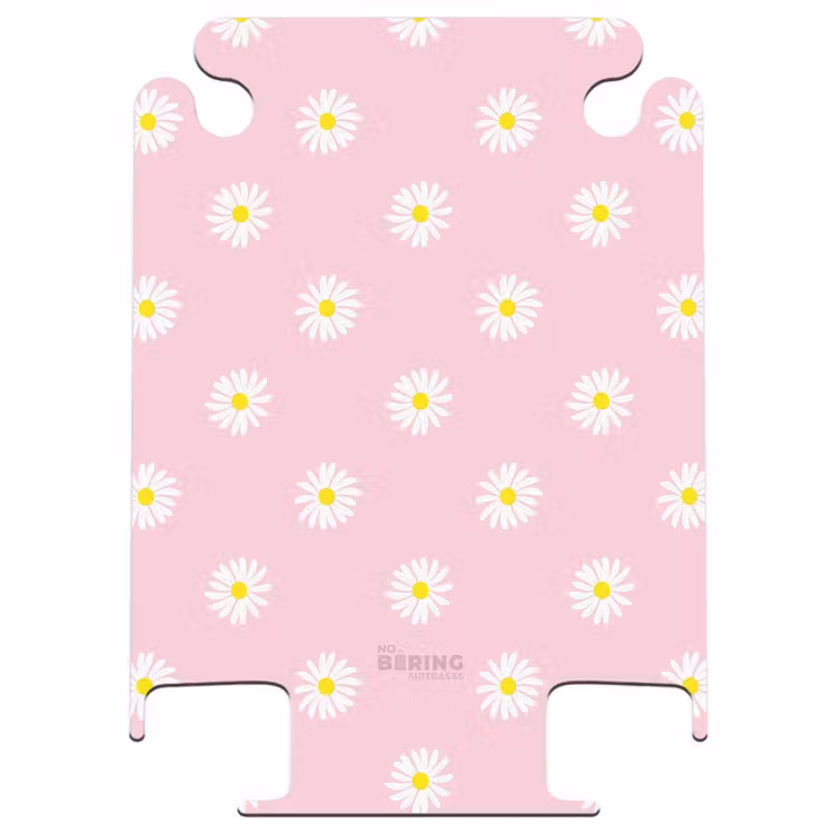 CaseSwap™ - Pastell - Gänseblümchen auf hellem, rosa Hintergrund — 1