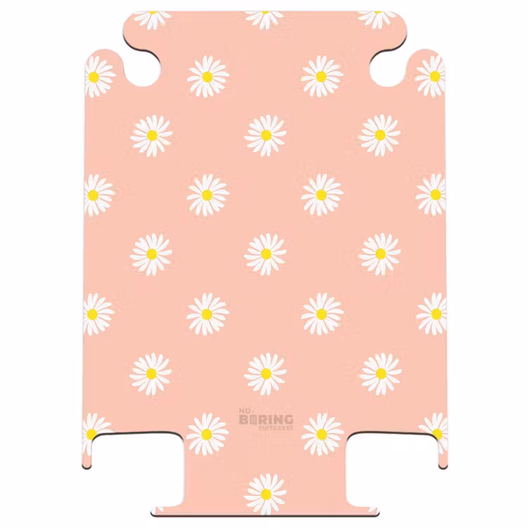 CaseSwap™ - Pastell - Gänseblümchen auf lachsrosa Hintergrund — 1