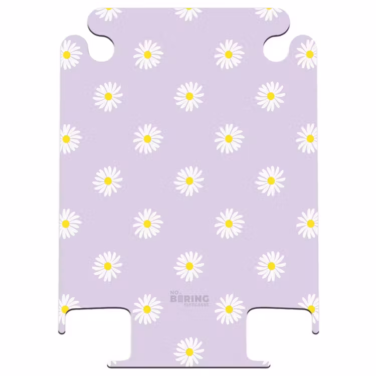 CaseSwap™ - Pastell - Gänseblümchen auf lavendelfarbenem Hintergrund — 1