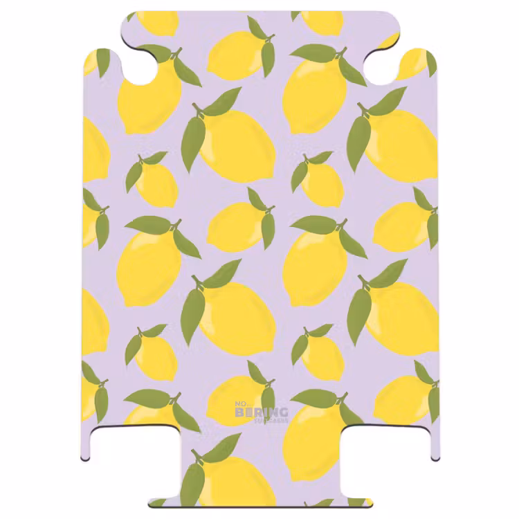 CaseSwap™ - Pastell - Zitronen auf lavendelfarbenem Hintergrund — 1