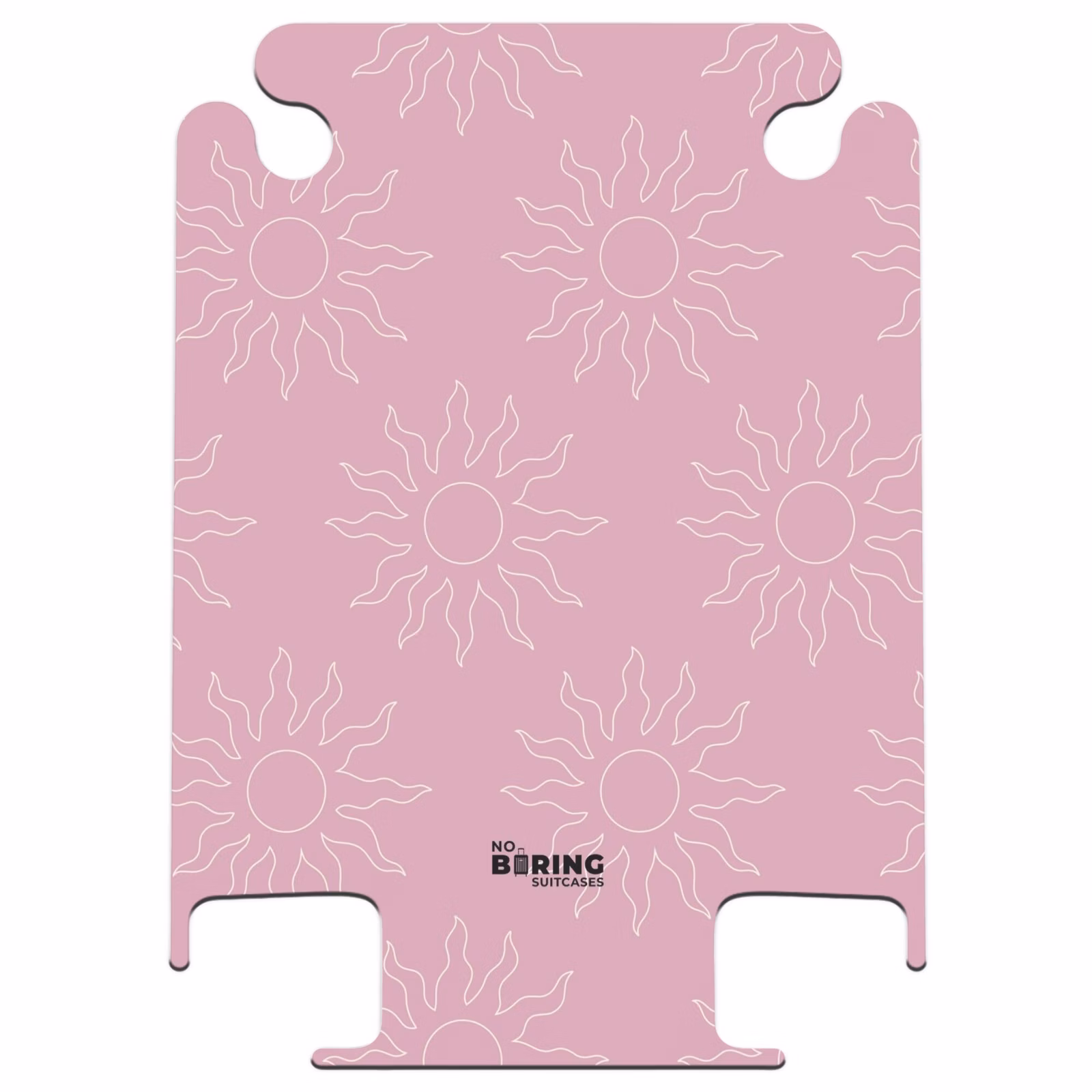 CaseSwap™ - Muster - Sunburst-Muster auf aprikosenrosa Hintergrund — 1