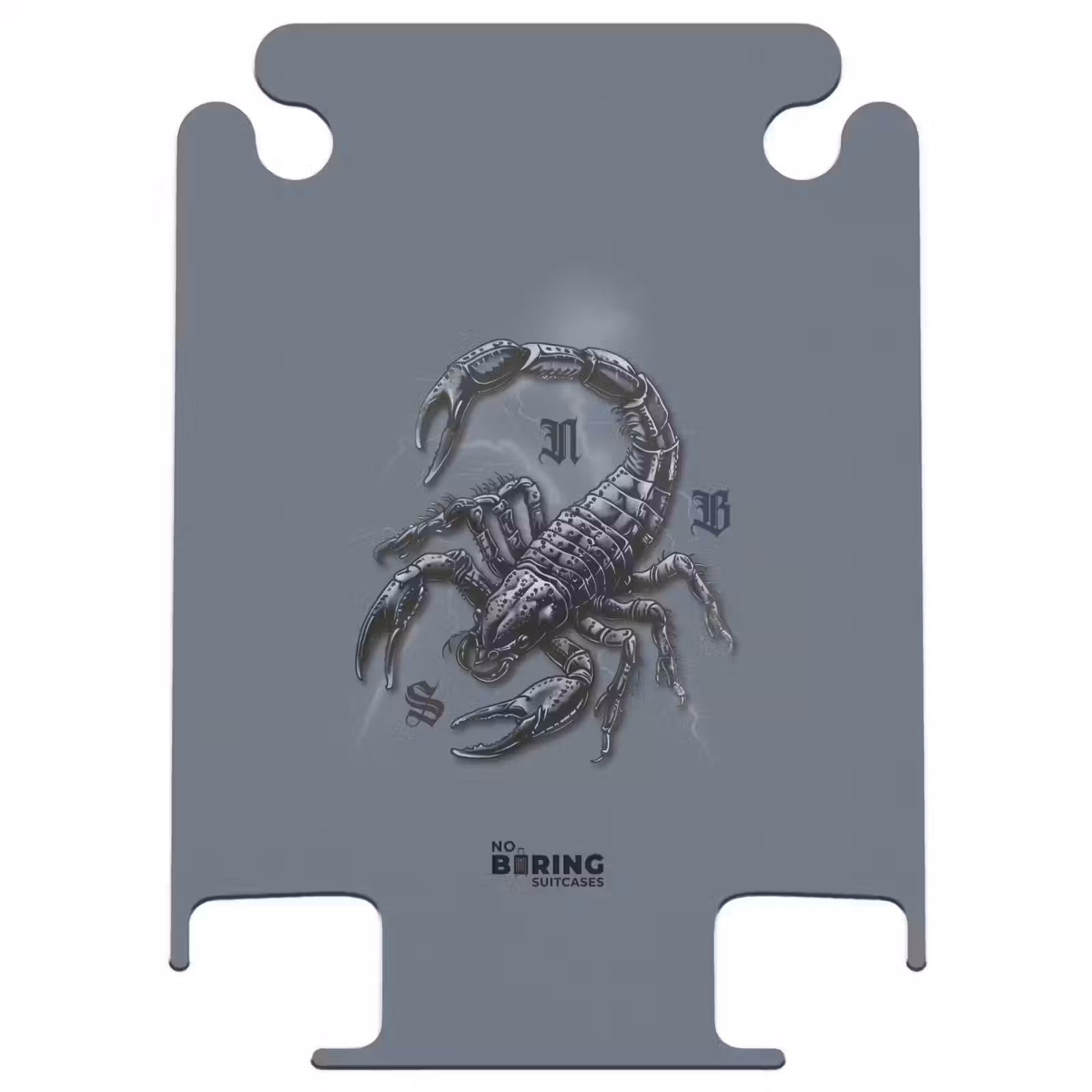 CaseSwap™ - Tattoo Stil- Realistischer Skorpion auf grauem Hintergrund — 1