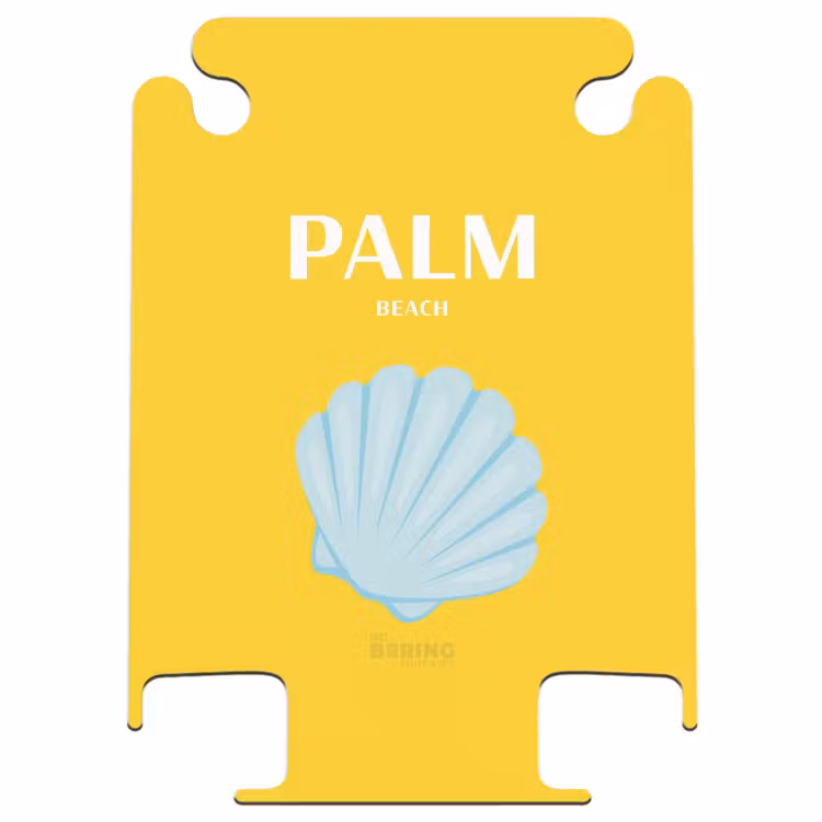 CaseSwap - Sommerliche Reiseziele - Palm Beach gelb — 1