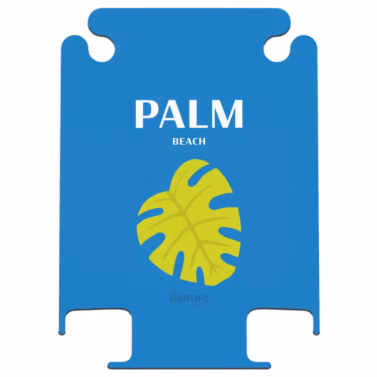 CaseSwap™ - Sommerliche Reiseziele - Palmenstrand blau — 1