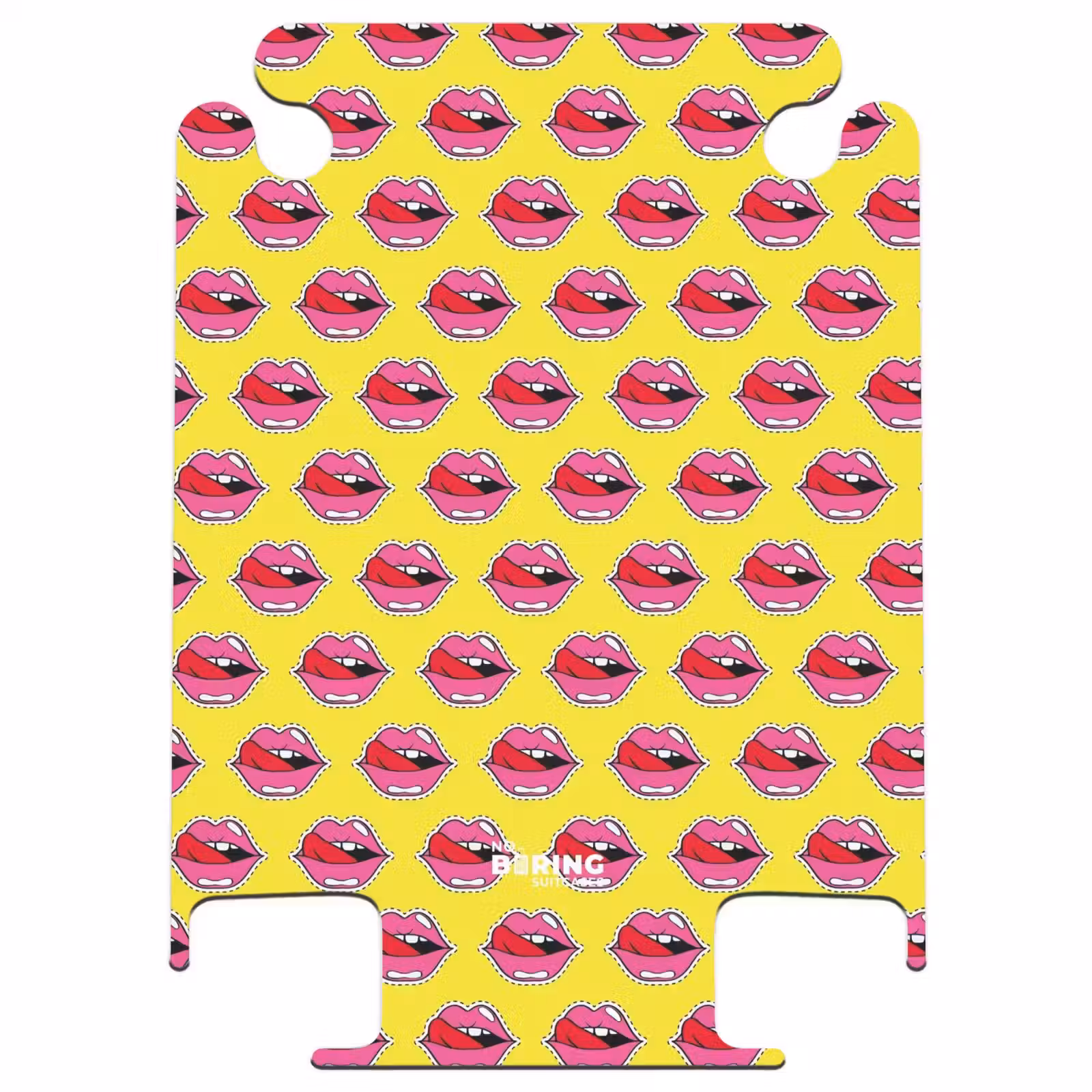 CaseSwap™ - Muster - Lippen auf gelbem Hintergrund — 1