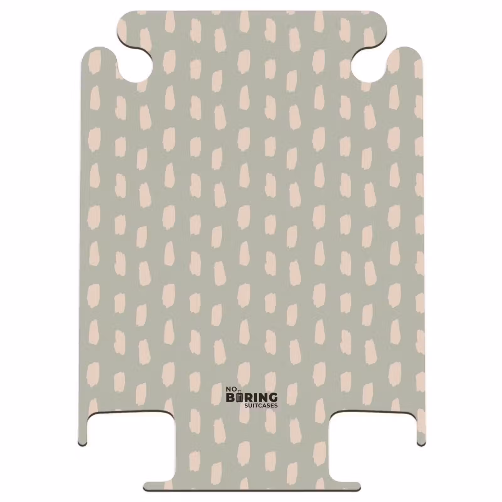 CaseSwap™ - Muster - Muster aus beigen Flecken auf olivgrünem Hintergrund — 1