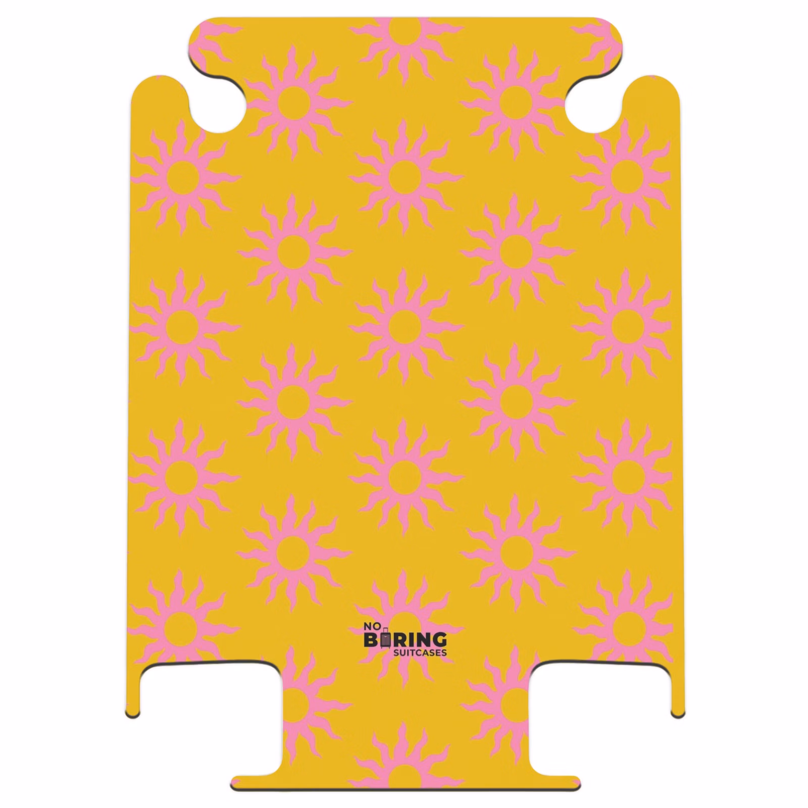 CaseSwap™ - Muster - Sunburst-Muster auf goldgelbem Hintergrund — 1
