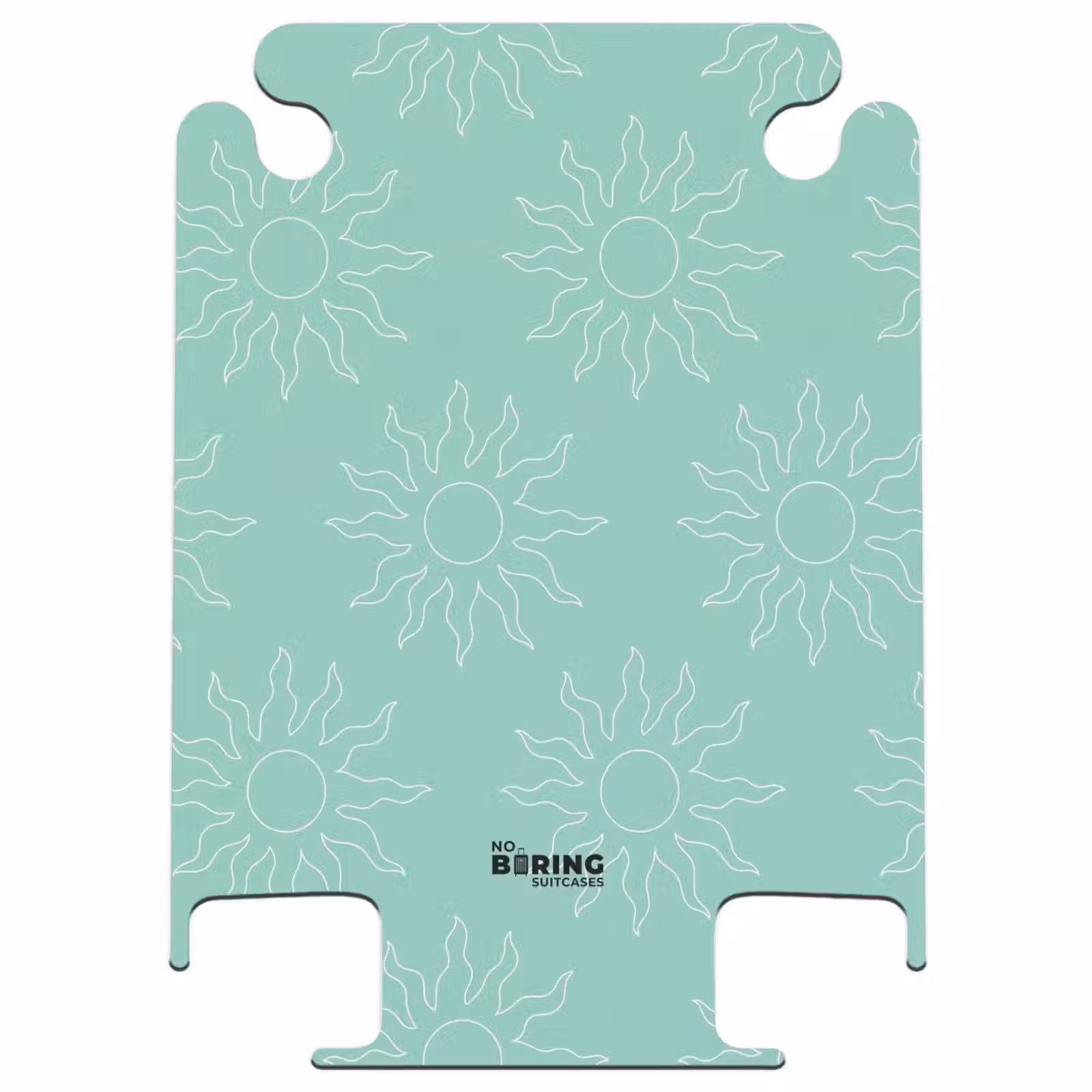 CaseSwap™ - Muster - Sunburst-Muster auf mintgrünem Hintergrund — 1