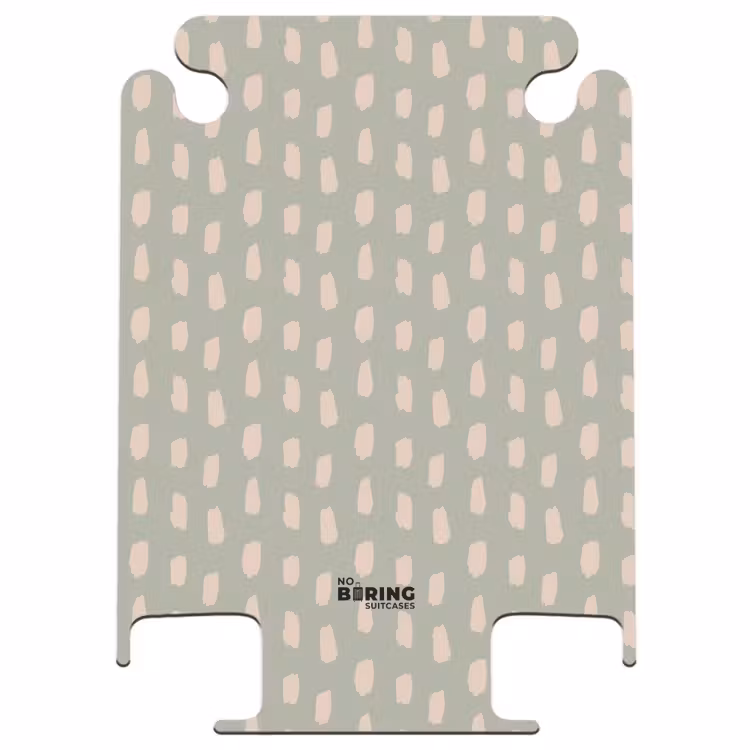 CaseSwap™ - Muster - Muster aus beigen Flecken auf olivgrünem Hintergrund — 1