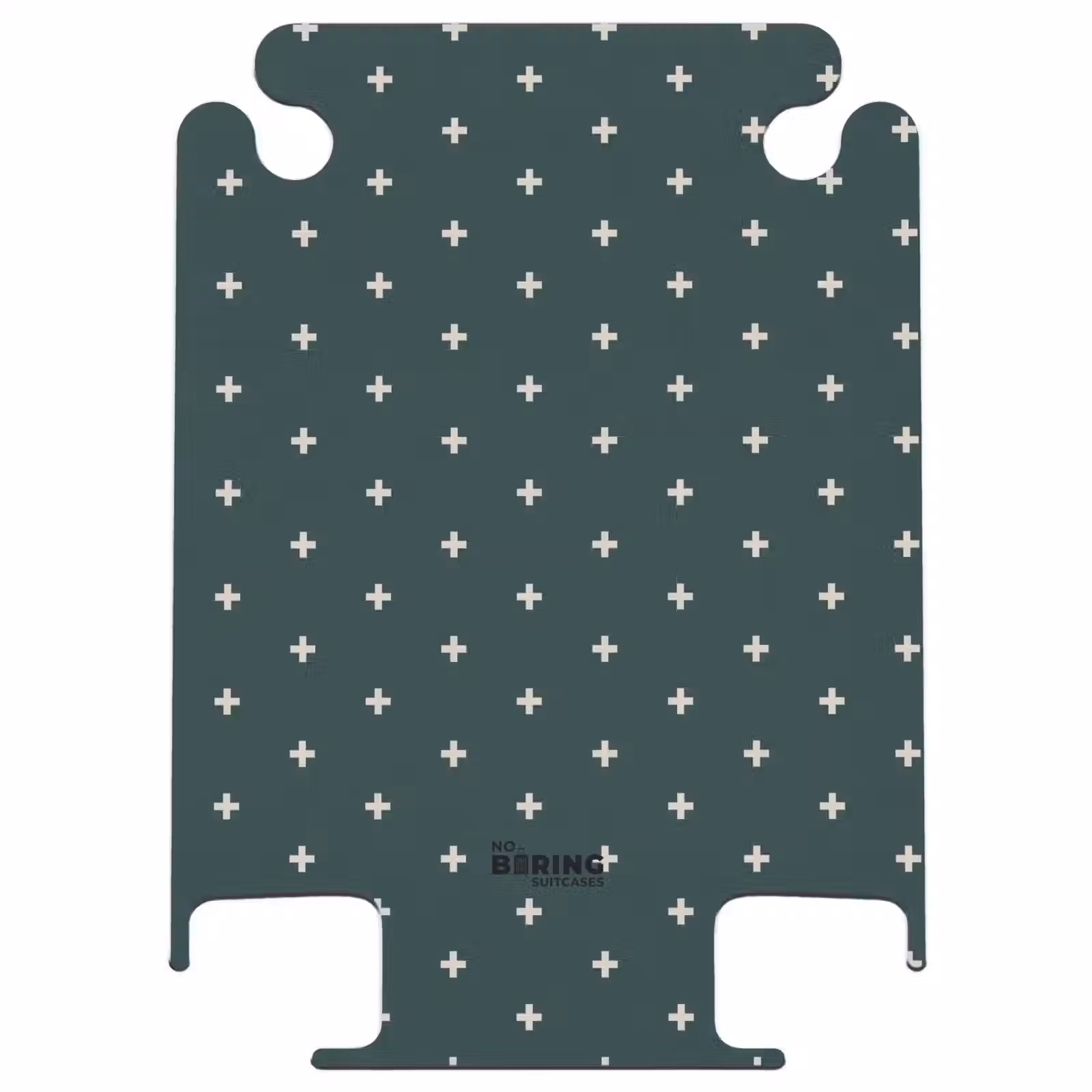 CaseSwap™ - Muster - Plus-Muster auf Grau-Blau — 1