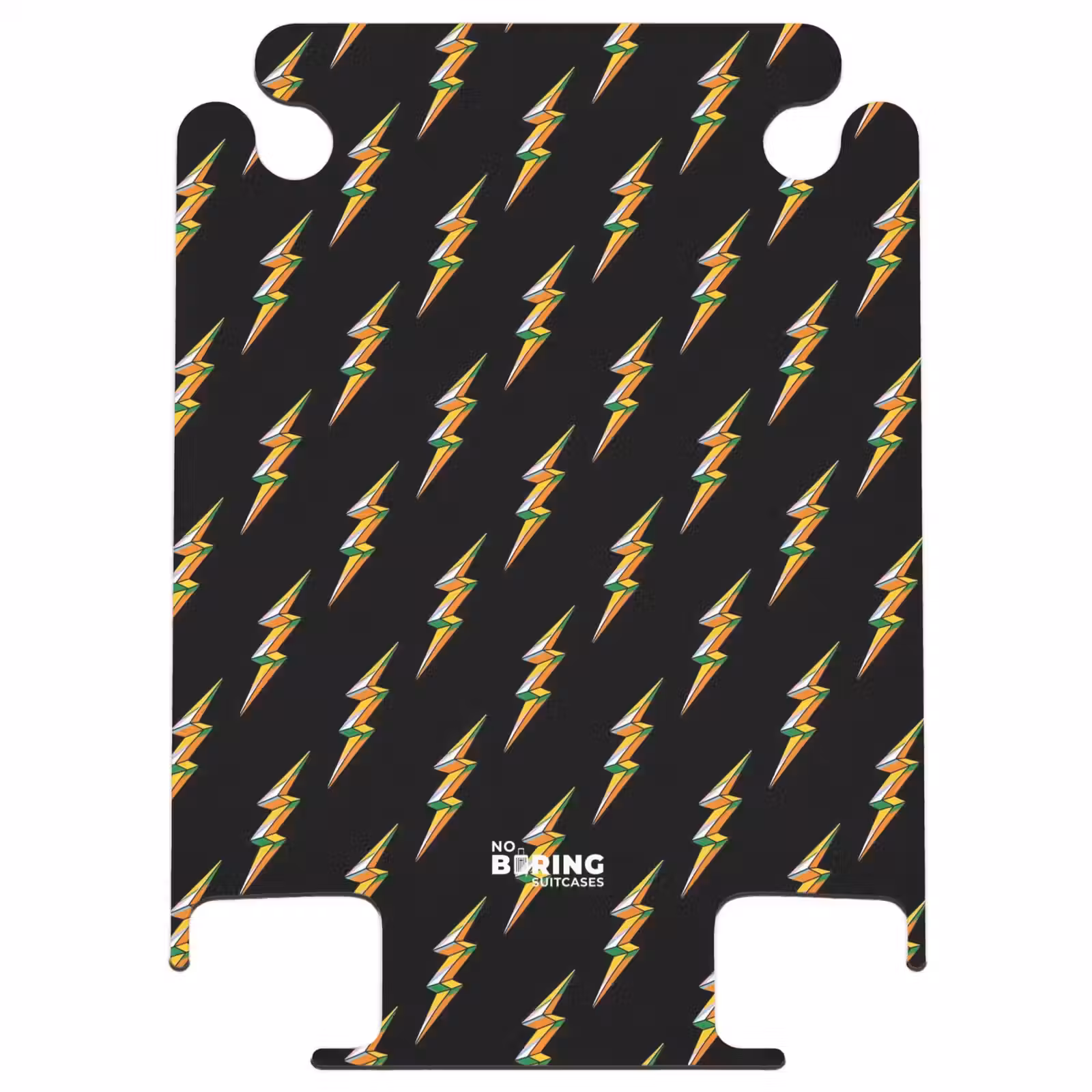 CaseSwap™ - Patterns - Goldener Blitz auf schwarzem Hintergrund — 1