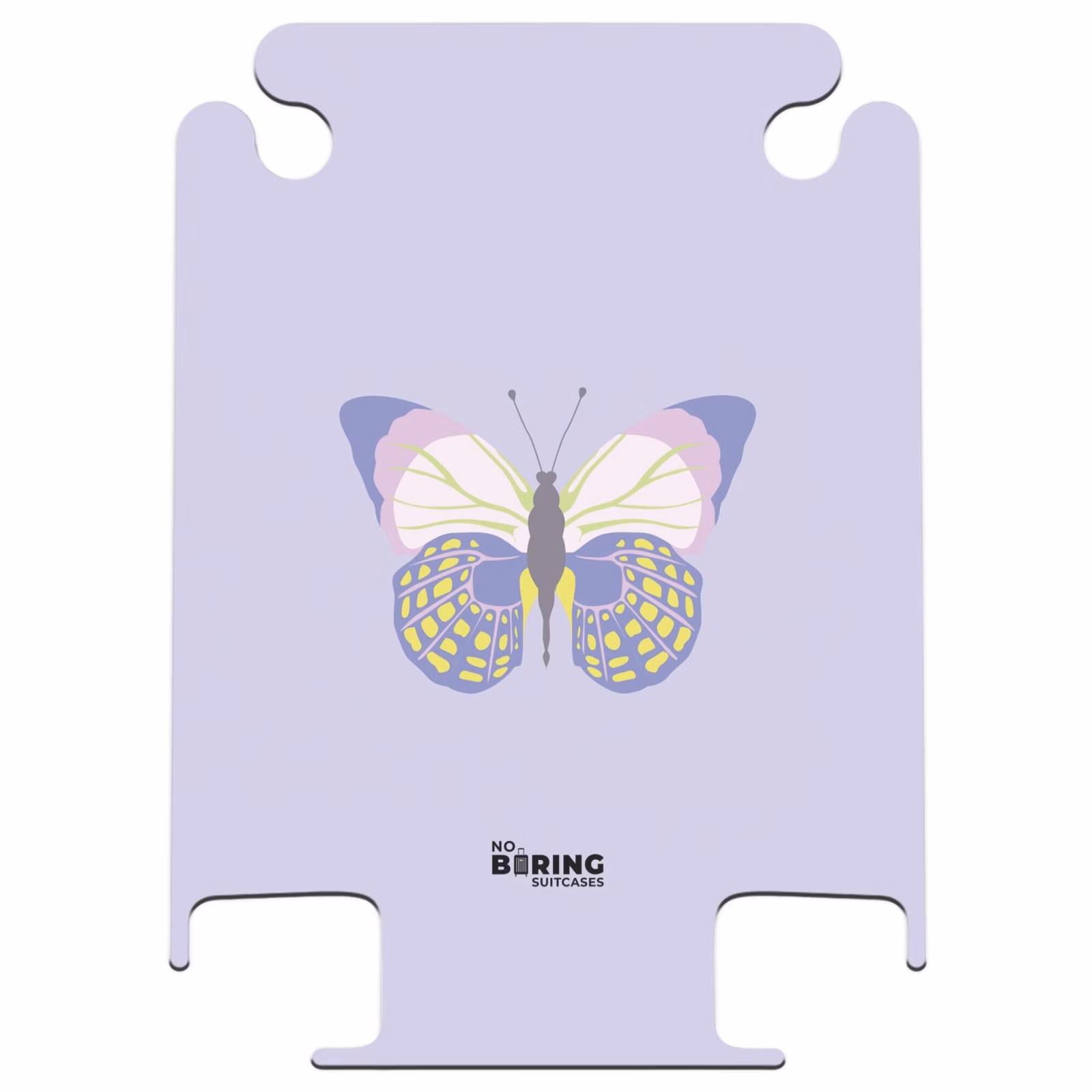 CaseSwap™ - Sommererinnerungen - Schmetterling auf fliederfarbenem Hintergrund — 1