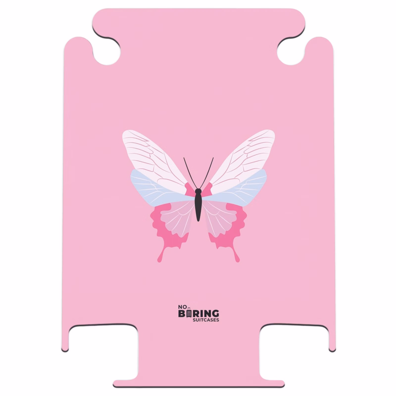 CaseSwap™ - Sommererinnerungen - Schmetterling auf rosa Hintergrund — 1