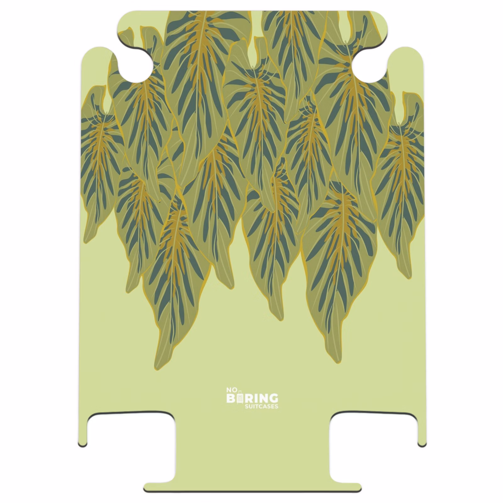 CaseSwap™ - Sommererinnerungen - Tropische Blätter auf grünem Hintergrund — 1