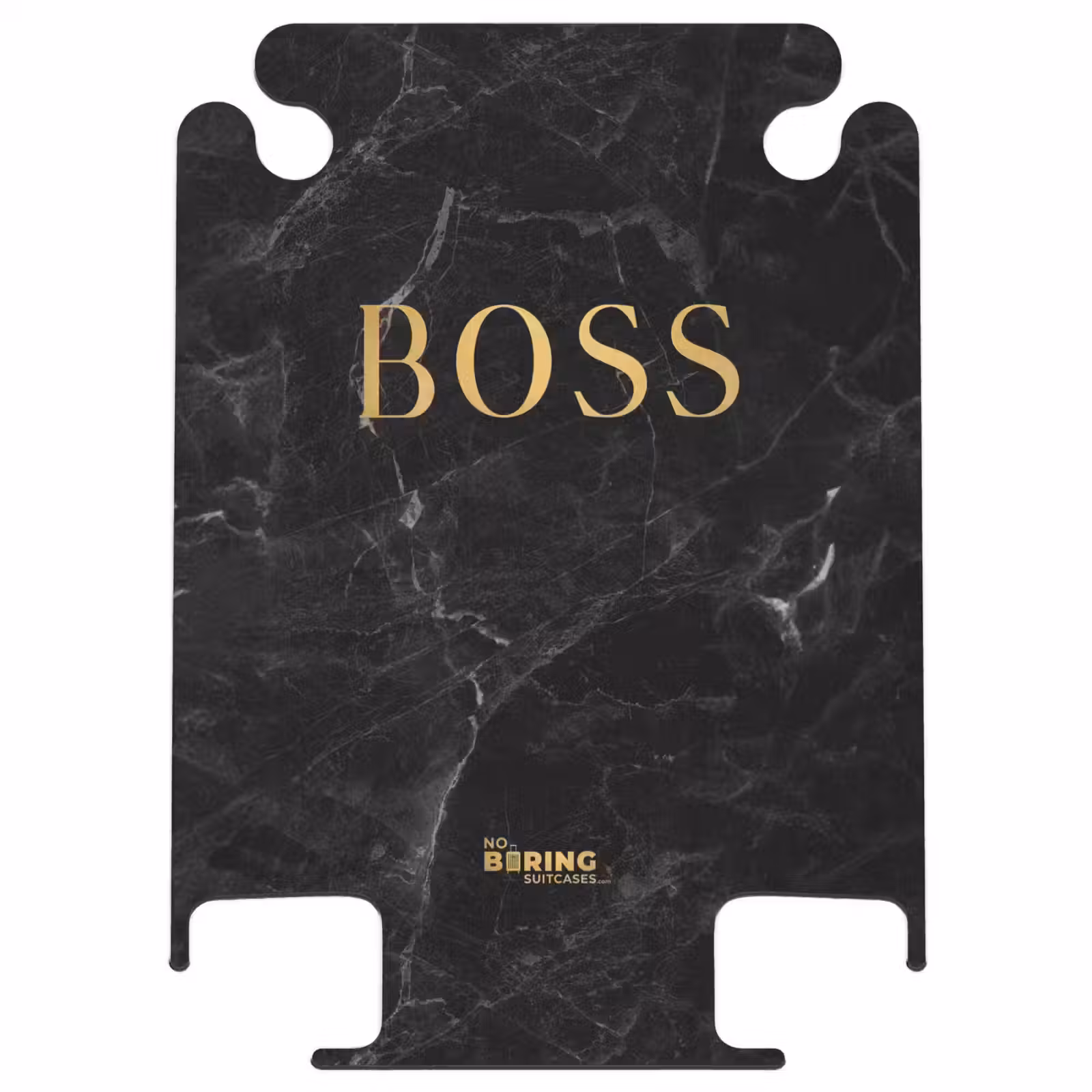 CaseSwap™ - Zitate - Boss - Marmoroptik - Gold - Schwarz — 1