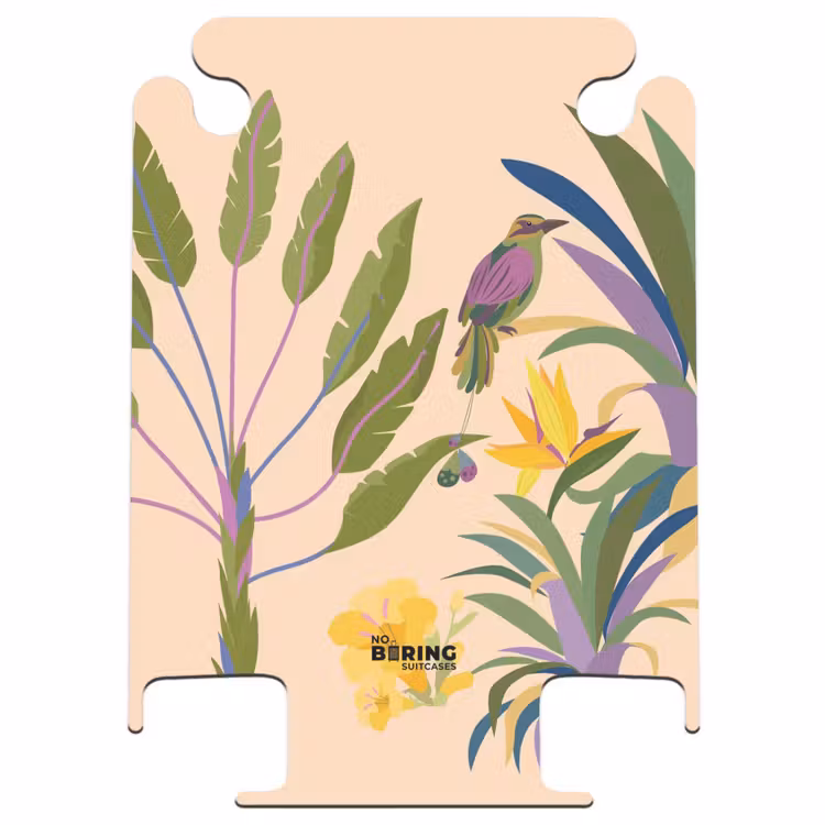 CaseSwap™ - Erinnerungen an den Sommer - Tropischer Vogel zwischen exotischen Pflanzen — 1