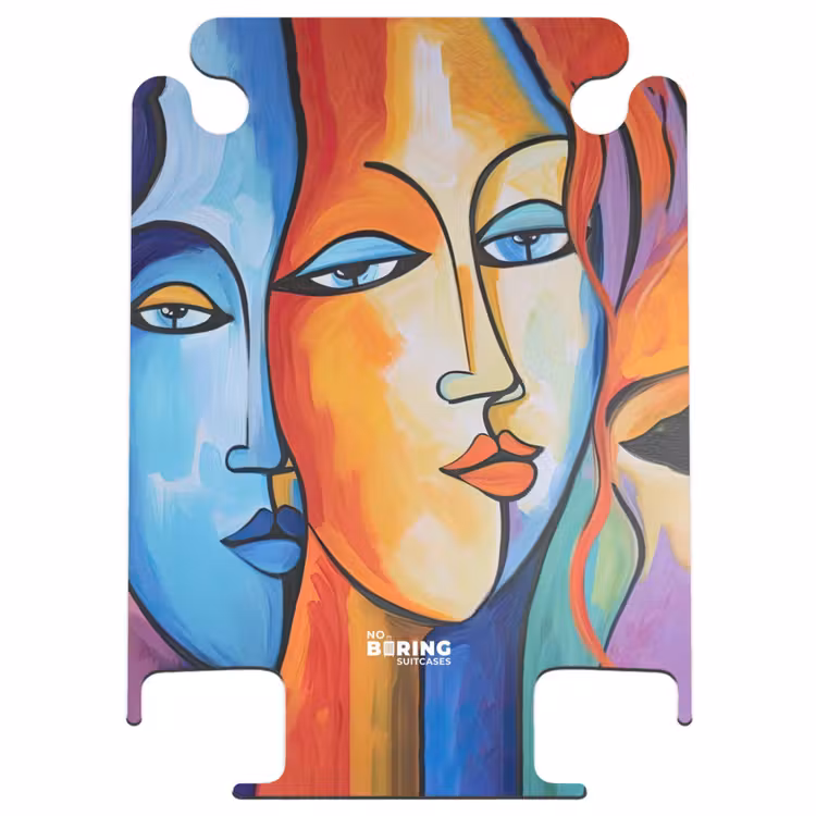 CaseSwap™ - Kopf - Ölgemälde - Farbenfroh — 1