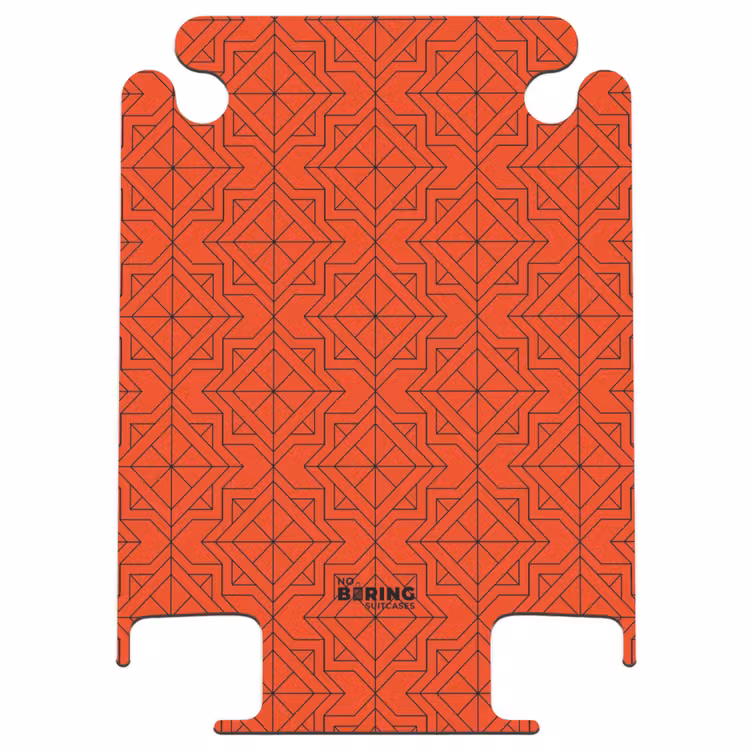 CaseSwap™ - Muster - Geometrisches Muster auf Orange — 1