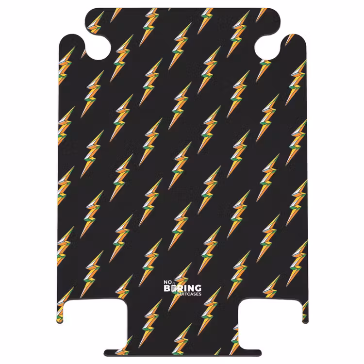 CaseSwap™ - Patterns - Goldener Blitz auf schwarzem Hintergrund — 1
