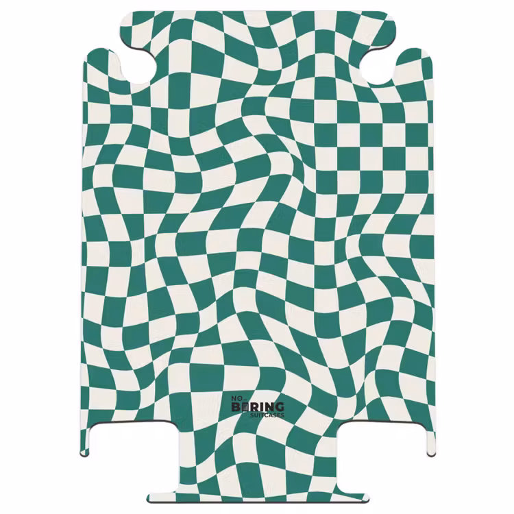 CaseSwap™ - Patterns - Optische Täuschung in Grün und Weiß — 1