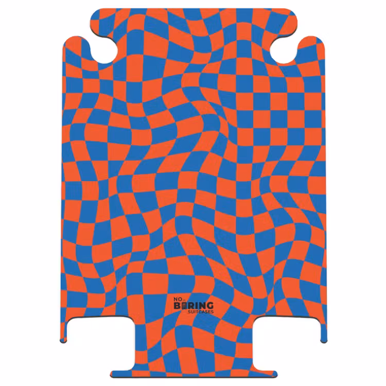 CaseSwap™ - Patterns - Optische Täuschung in Rot und Blau — 1