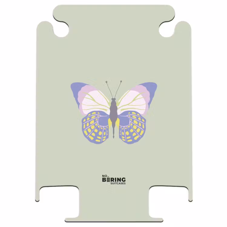 CaseSwap™ - Sommererinnerungen - Schmetterling mit salbeigrünen Farben — 1