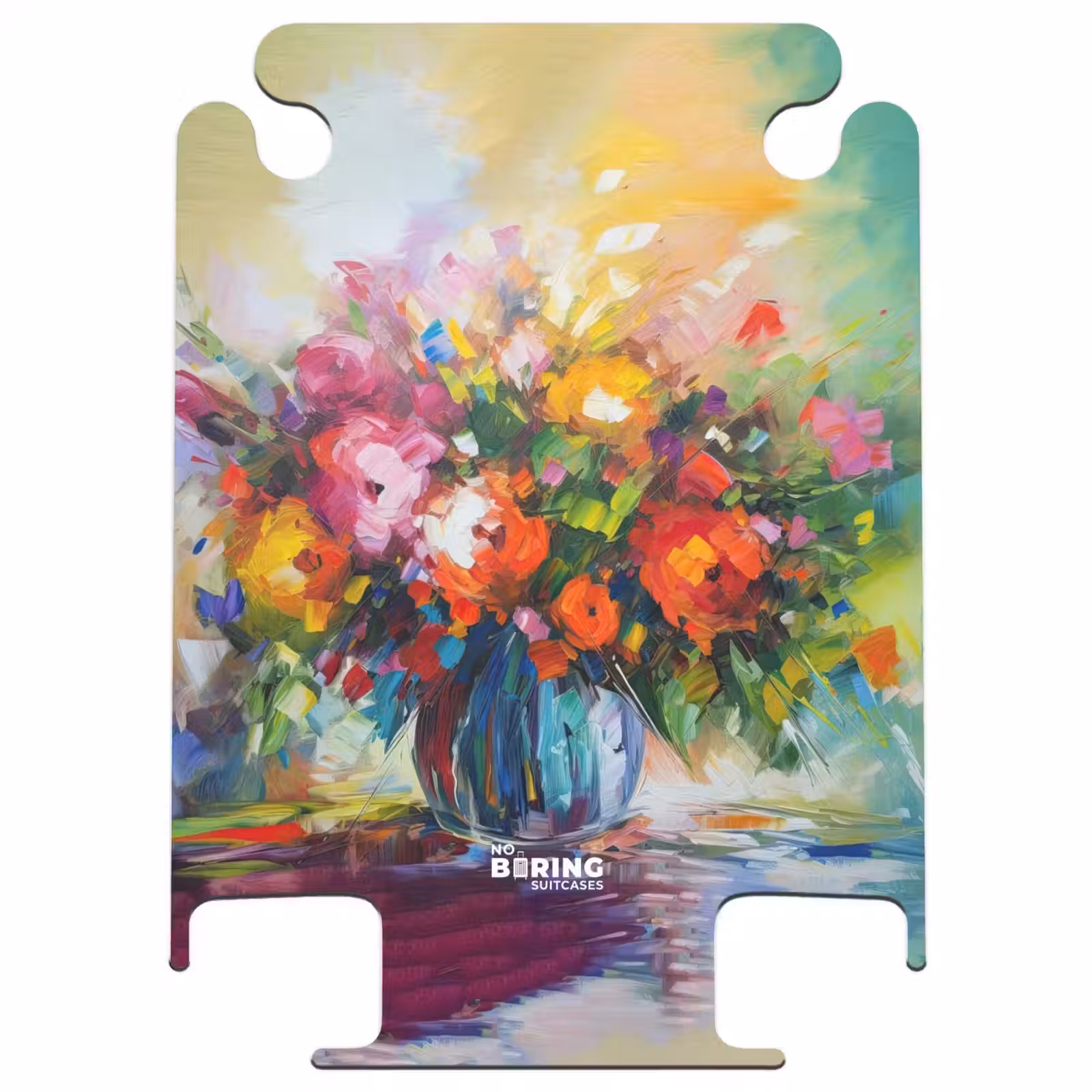 CaseSwap™ - Blumen - Bunt - Blumentopf - Ölgemälde — 1