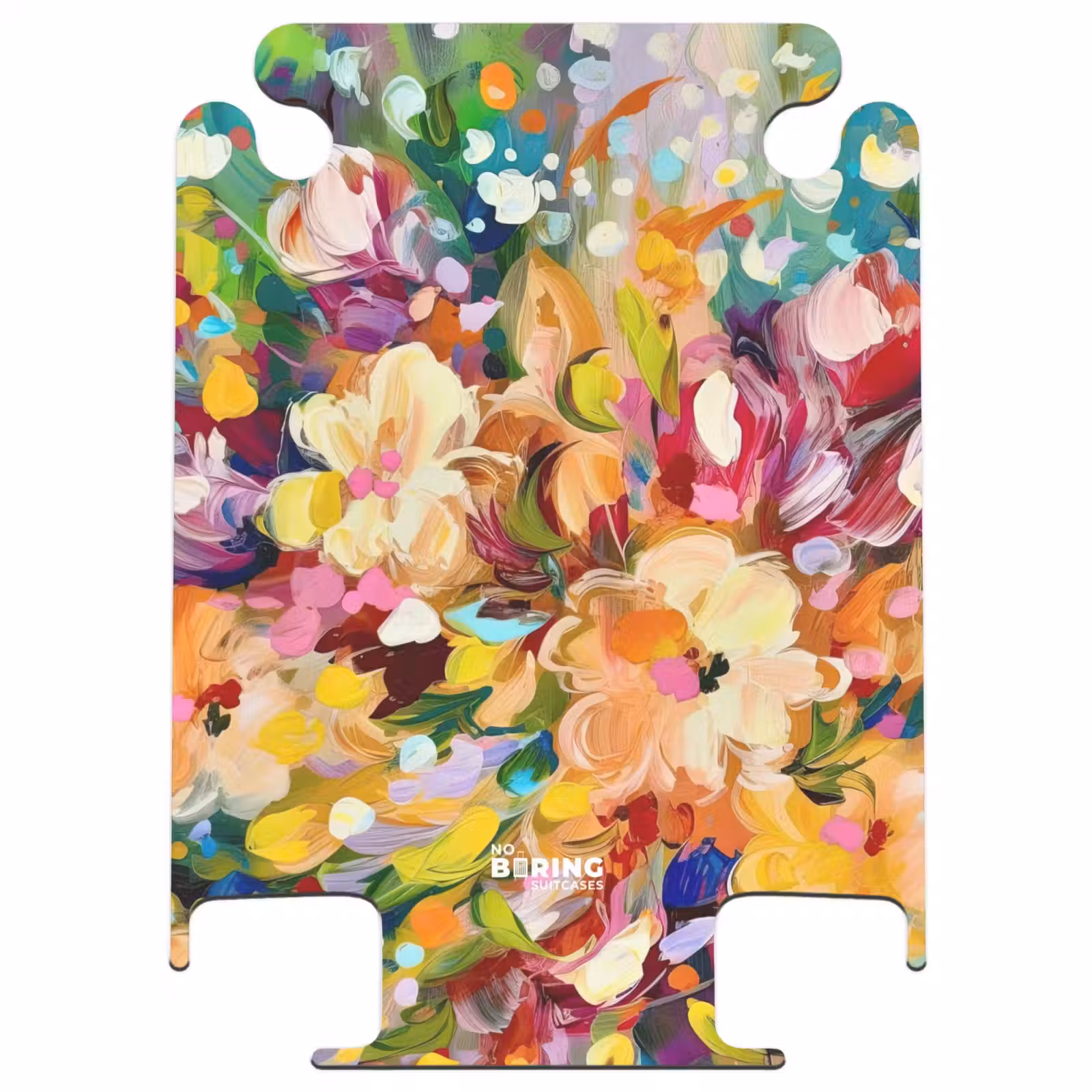 CaseSwap™ - Gemälde - Ölfarbe - Blumen - Regenbogen — 1