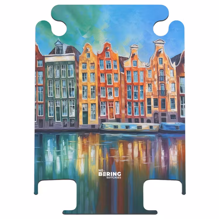 CaseSwap™ - Amsterdam - Ölgemälde - Gracht - Gemälde - Kunst — 1