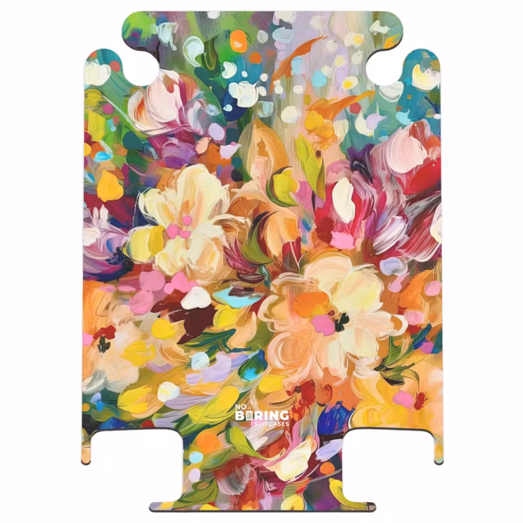 CaseSwap™ - Gemälde - Ölfarbe - Blumen - Regenbogen — 1