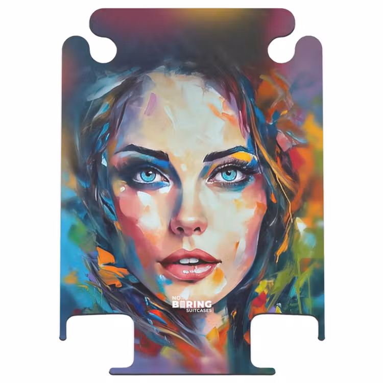 CaseSwap™ - Gesicht - Frau - Ölfarbe - Farbenfroh - Kunst — 1