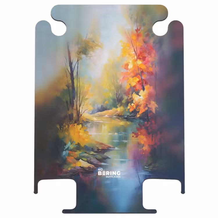CaseSwap™ - Landschaft - Ölgemälde - Fluss - Farbenfroh — 1
