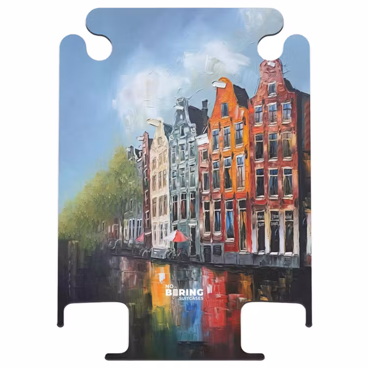 CaseSwap™ - Ölgemälde - Architektur - Amsterdam - Stadt — 1