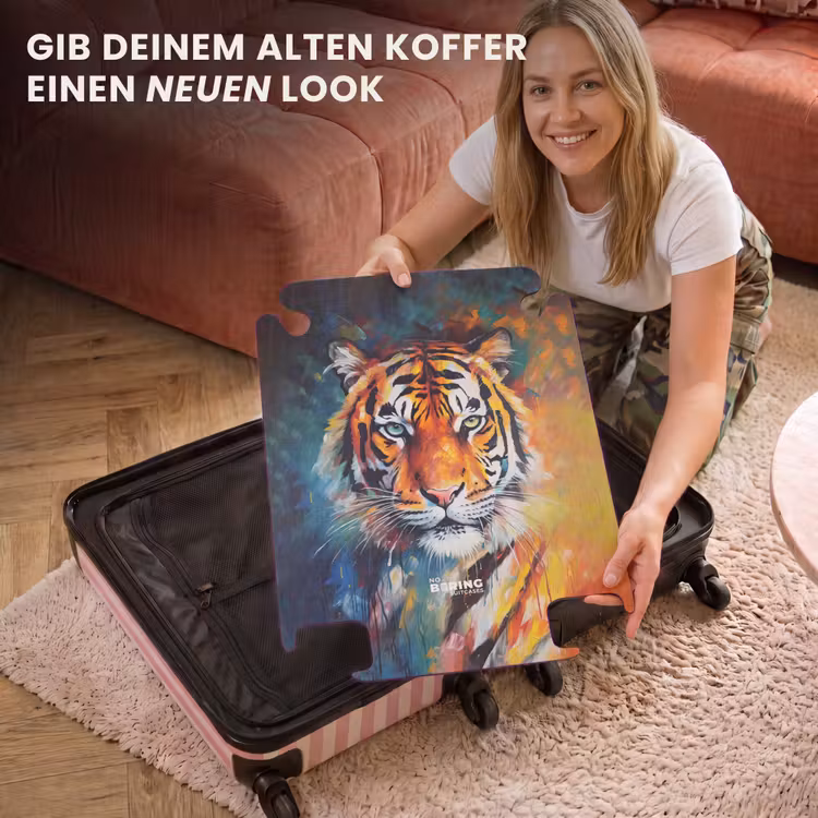 CaseSwap - Porträt eines Tigers als Ölgemälde — 3