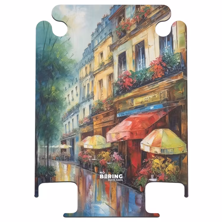 CaseSwap™ - Straße - Ölgemälde - Farbenfroh - Stadt — 1