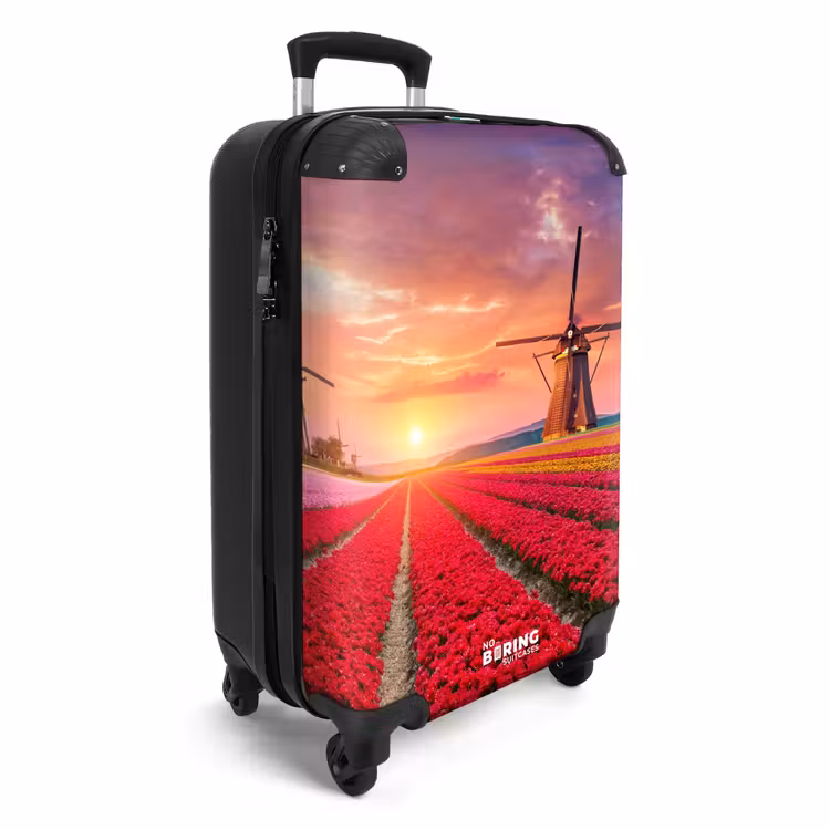 CaseSwap - Blumenfeld mit Windmühle — 2