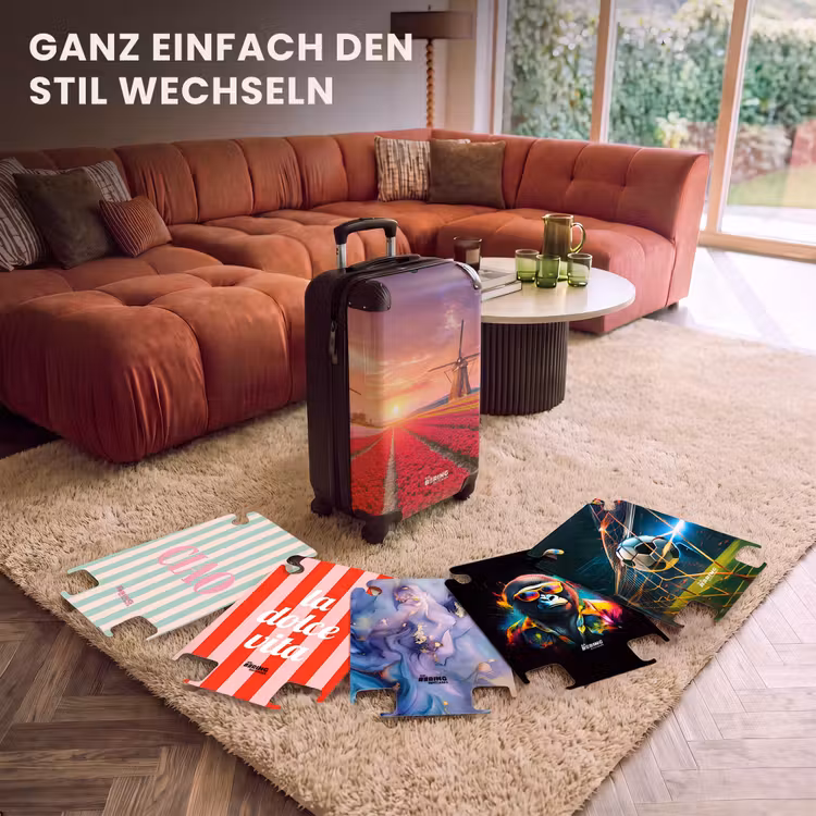 CaseSwap - Blumenfeld mit Windmühle — 5