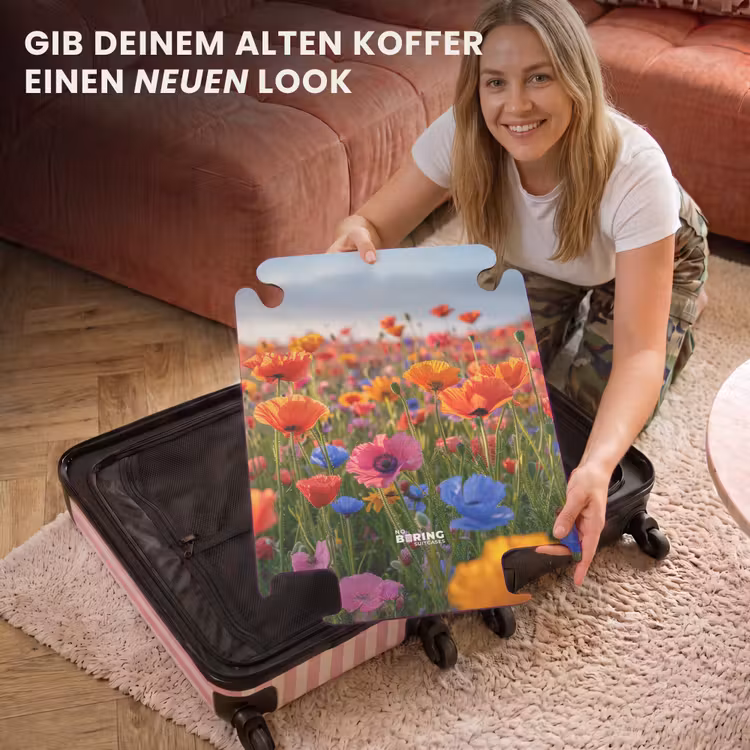 CaseSwap - Feld mit bunten Mohnblumen — 3
