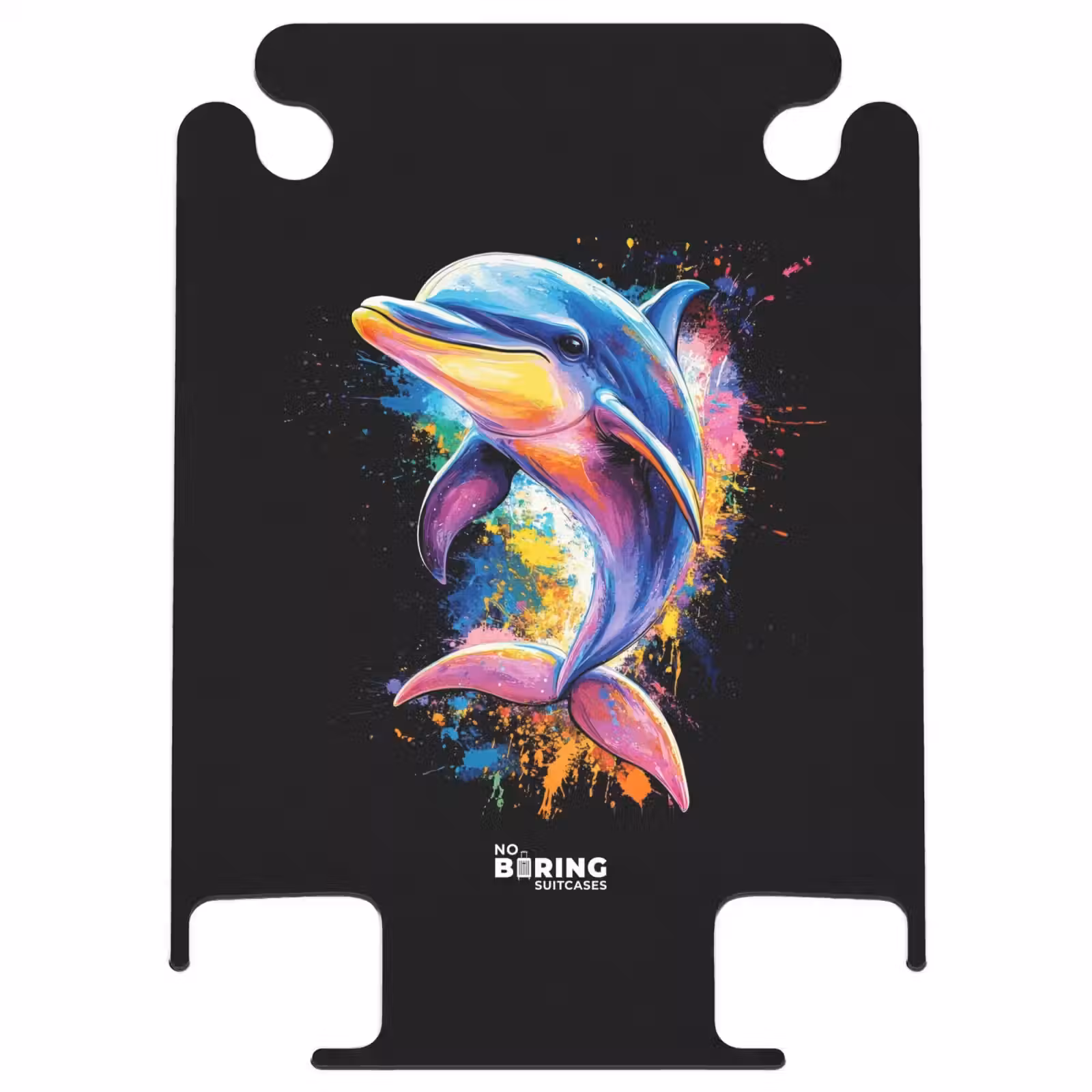 CaseSwap™ - Delfin mit buntem Graffiti — 1