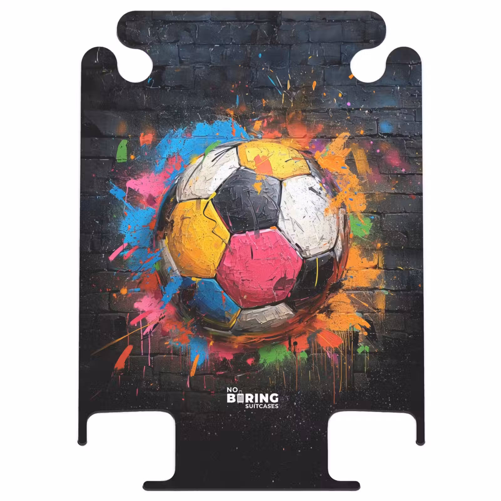 CaseSwap™ - Graffiti-Fußball mit bunten Farben — 1