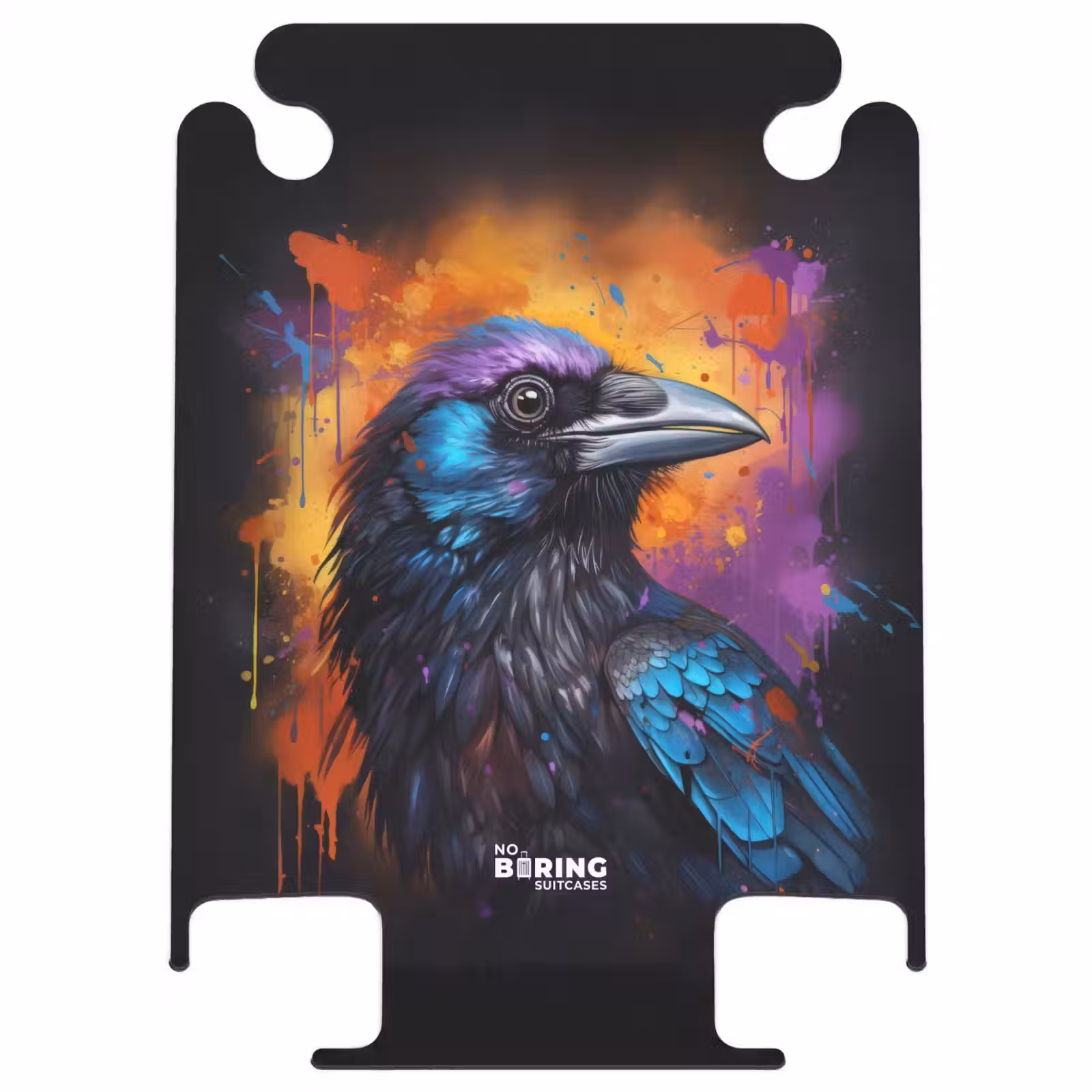 CaseSwap™ - Krähe mit buntem Graffiti — 1
