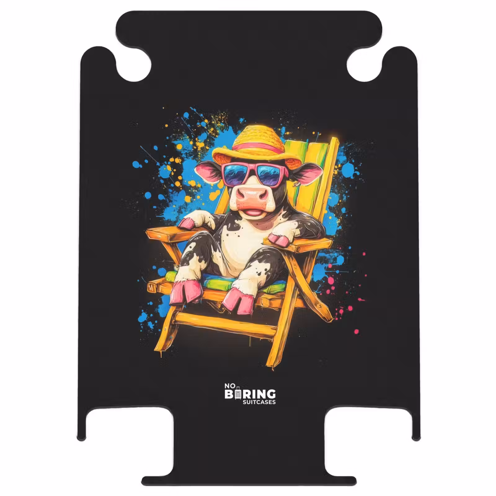 CaseSwap™ - Lustige Sommerkuh Illustration — 1