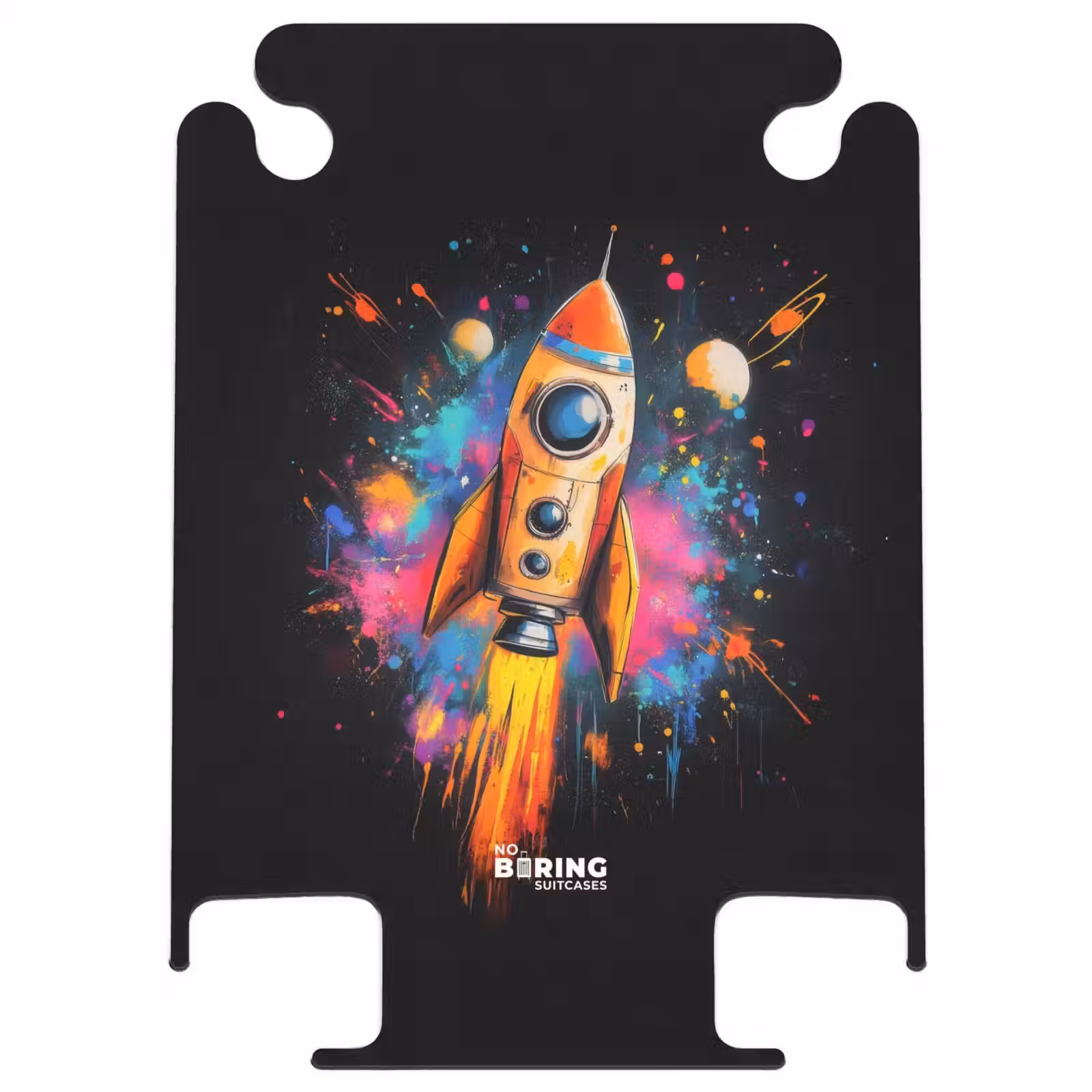 CaseSwap™ - Rakete im Weltraum mit Graffiti — 1