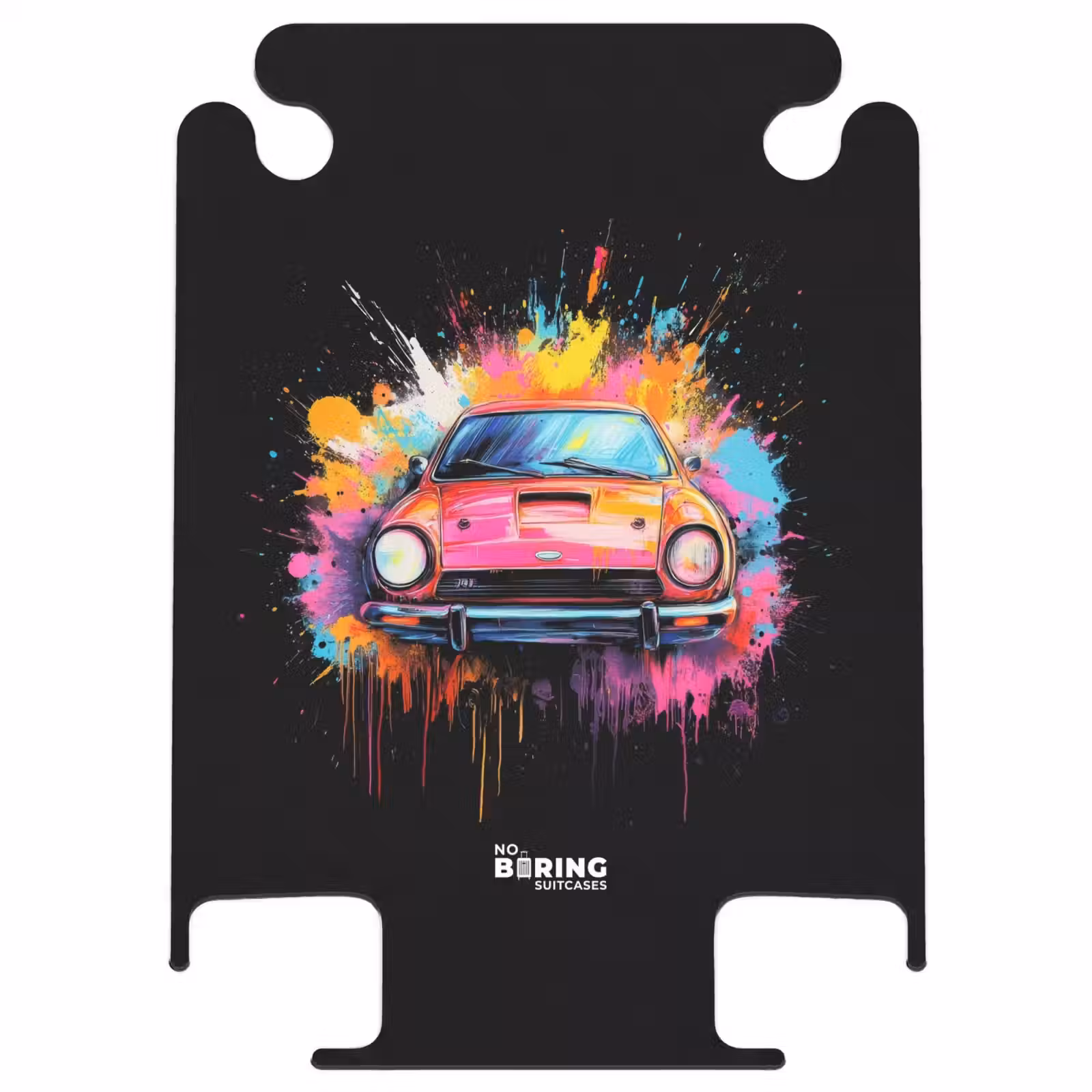CaseSwap™ - Rosa Auto mit bunter Farbe — 1